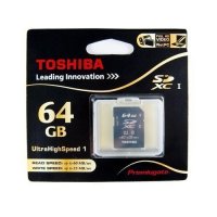     micro SDXC 64Gb Toshiba Exceria Class 10 UHS-I U3 (95/60 Mb/s)