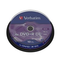  DVD-RW Verbatim 1.4Gb 2x 8cm Cake Box (10 ) (43640)