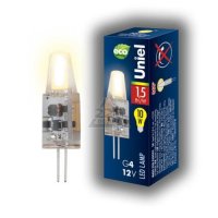   UNIEL LED-JC-12/1,5W/WW/G4/CL SIZ05TR G4 1.5  12  . .