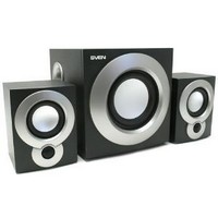 SVEN 2.1 MS-915 BLACK (2.1 system, 10W+2x8W RMS, volume control)