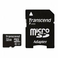 - Transcend 32 GB micro SDHC, R: 10 MB/c / W: 10 MB/c, Class 10, ret, 1 .