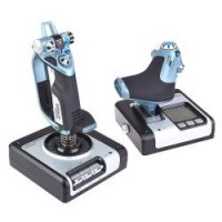   PC Saitek X52 Flight Control System (9 ., 2x 8 .., throttle, USB) (PS28)