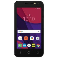   ALCATEL Pixi 4 4034D Black [4"/800x480/MT6580M/512 /4 /Mali-400 MP1/Bluetooth/