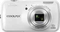   Nikon Coolpix S800c White (16Mpx, 10x zoom, 3.5"LCD, SDHC)