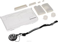 Black Horns Substantiality Kit, White    Nintendo DS Lite