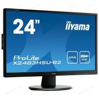  23.8" iiYama X2483HSU-B2  A-MVA 1920x1080 250 cd/m^2 4 ms DVI HDMI VGA  USB