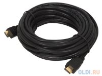   HDMI19M to HDMI19M, V1.4+3D, 10m, TV-COM