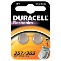  DURACELL LR357/303(SR-44)-2BL  2