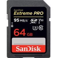 - SecureDigital 64Gb SanDisk Extreme Pro SDXC Class 10 UHS-I U3 ( SDSDXXG-064G-GN4IN )