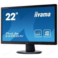  21.5" iiYama PROLITE E2282HV-B1  TN 1920x1080 250 cd/m^2 5 ms VGA