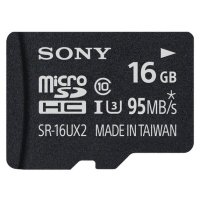   MicroSD 16Gb Sony (SR16UX2AT) Class 10/UHS-I U3 microSDHC + 