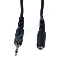  3.5 jack (M) - 3.5 jack (F) (Perfeo J2202) ()