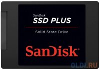 SSD   2.5" 480Gb SanDisk SSD PLUS Read 520Mb/s Write 350Mb/s SATAIII SDSSDA-4