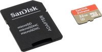   MicroSD 32Gb SanDisk Extreme (SDSQXNE-032G-GN6MA) microSDHC Class 10 UHS-I U3 +