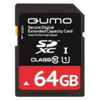   SDXC 64GB QUMO Class 10 UHS-1 [QM64GSDXC10]