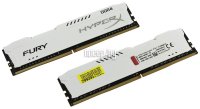   Kingston HyperX Fury White DDR4 DIMM 2933MHz PC4-23466 CL17 - 32Gb KIT (2x16Gb) HX429C