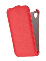   Sony Xperia X Activ Flip Case Leather Red 57556