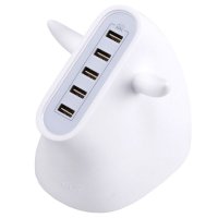   MOMAX U.Bull 5-ports USB White UM5S