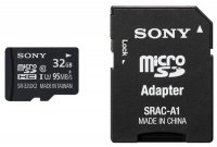   MicroSD 32Gb Sony (SR32UY3AT) Class 10/UHS-I microSDHC + 