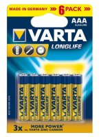  Varta Longlife AAA 6 