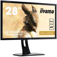  28" iiYama G-Master GB2888UHSU-B1  TN 3840x2160 300 cd/m^2 1 ms DVI HDMI DisplayPort V