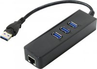  USB ORIENT JK-340 3  USB3.0 + Gigabit Ethernet 