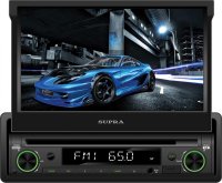  Supra SWM-772 7" USB MP3 CD DVD FM RDS SD MMC 1DIN 4x50   