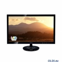  20" Asus VH208D glossy-black (LED, LCD, Wide,1600 x900, 5 ms, 170/160, 300 cd/m, 50`000`00