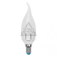    Uniel Palazzo E14 7W 3000K LED-G45-7W/WW/E14/FR PLP01WH