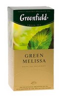  Greenfield Green Melissa, green tea, 25 