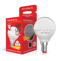   10  Supra  SL-LED-ECO-G45-5W/3000/E14-N