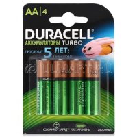  HR06/AA Duracell (Ni-MH) 2400/2500 mAh 4 .