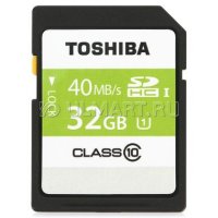   SDHC 32  Class 10 UHS-I 48MB/s Toshiba Exceria N301