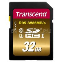   SDHC 32  Class 10 UHS-I U3 95R/85W Transcend Ultimate