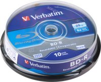   BD-R Verbatim 25Gb 6x CakeBox (43742) 10 