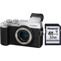   Panasonic DMC-GX8EE-S+  DMW-BLC12E +  RP-SDRC32GAK