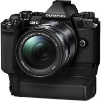   Olympus OM-D E-M5 Mark II Kit black (EZ-M1415 II black + HLD-8 + BLN-1)