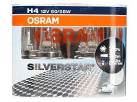   OSRAM H4 Silverstar 2.0 12V 60/55W, 2 ., 64193SV2-HCB