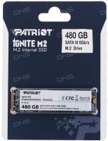  SSD- 480Gb Patriot Ignite M.2 2280 PI480GSM280SSDR M.2 SATA3