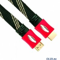  VCOM HDMI 19M/M Flat 24K Gold plated 3.0m ver1.3b(VHD6200) OPP bag Packing