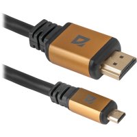  HDMI (M) -) Micro HDMI (M), 1m, Defender HDMI08-04PRO, v.1.4