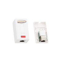   NIKOMAX NMC-WO1SE2-WT, 1 , .6, RJ45/8P8C, 110/KRONE, T568A/B,   