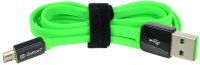 Zetton ZTLSUSBFCMCBG  USB - microUSB Black/Green, 1 