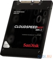 SSD   2.5" 960Gb SanDisk CL. ECO II Read 530Mb/s Write 460Mb/s SATAIII SDLF1D