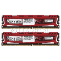   DDR4 16Gb 2400MHz PC-19200 Crucial Ballistix Sport LT Red (BLS16G4D240FSE)