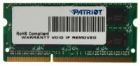   SO-DIMM DDR-III 8Gb 1333Mhz PC-10600 Patriot (PSD38G13332S)