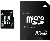   MicroSD 4Gb A-DATA (AUSDH4GCL2-RA1) Class 2 microSDHC + 