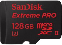   MicroSD 128Gb SanDisk Extreme Pro (SDSQXPJ-128G-GN6M3) microSDXC UHS-II+USB3.0 Reader