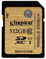   SD 512Gb Kingston (SDA10/512GB) SDXC Class 10