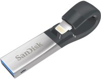 USB Flash  Sandisk 128Gb iXpand (SDIX30C-128G-GN6NE) USB3.0/Lightning